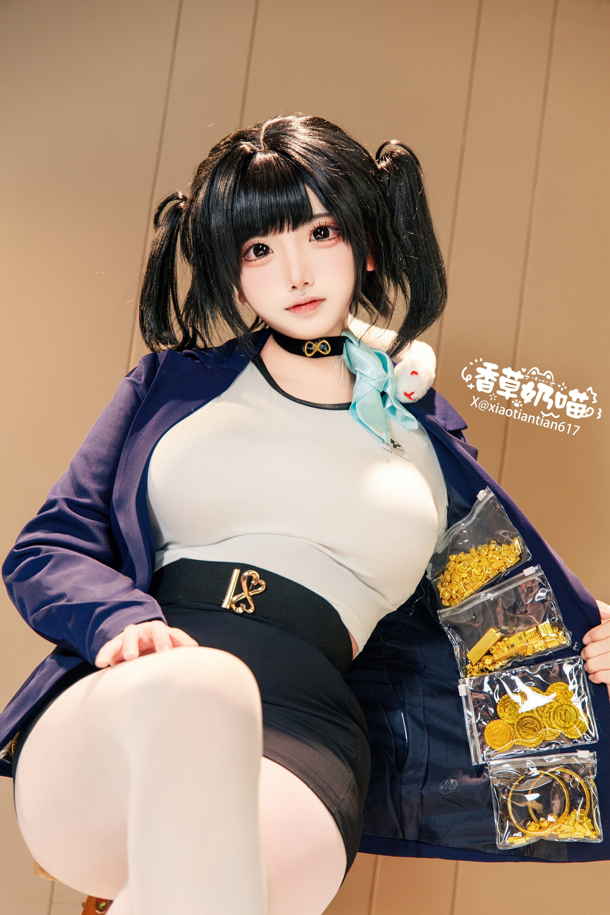 香草奶喵 - NO.010 (筱田甜) Nikke胜利女神 索拉[136P21V]-XikXak